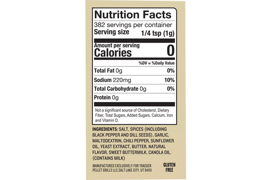 TRAEGER GRILLS Wood Fired Grills Steak Rub